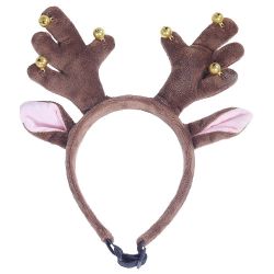Rosewood Jingle Bell Antlers