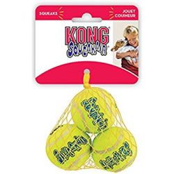 Kong AirDog Squeakair Tennis Balls (Pack of 3)