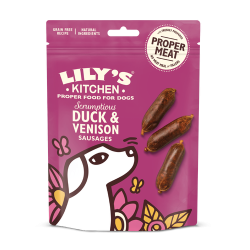 Lily’s Kitchen Scrumptious Duck & Venison Sausages 70g