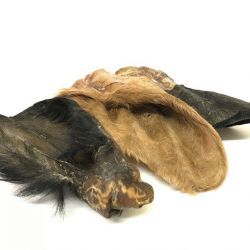 Cows Ears With Fur 100% Natural Dog Treats
