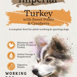Imperial Grain Free Adult Turkey with Sweet Potato & Cranberry 15KG