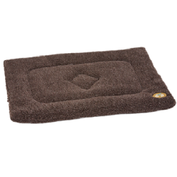 Gorpets Cage Mats With Sherpa Fleece Brown