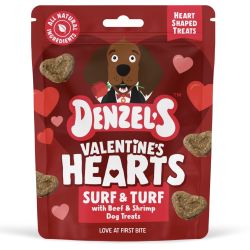 Denzels Valentines Hearts Surf & Turf Treats