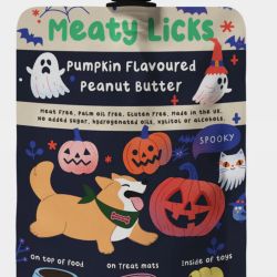 Meaty Licks Pumpkin Flavoured Peanut Butter