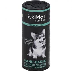 Lickimat Sprinkles for Dogs – Chicken & Broccoli