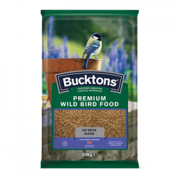 Bucktons No Mess Blend Bird Seed 20kg Only £24.99