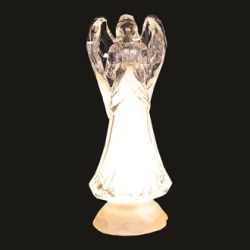 LED Angel With Heart 26.5cm