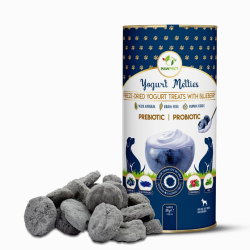 Pawfect Yogurt Melties Pre and Probiotic Dog Treats with Blueberry