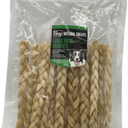 K9 Chew Co. Braided Lamb Chews Mega Value Pack 250g