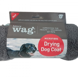 Henry Wag Microfibre Dog Drying Coat – Extra Small
