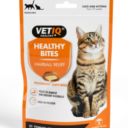 VETIQ Healthy Bites Hairball Relief Cat Treats 65g