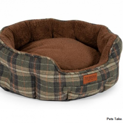 Ancol Heritage Green Tweed Dog Bed