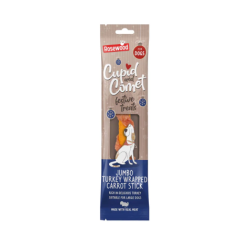 Rosewood Cupid & Comet Jumbo Turkey Wrapped Carrot Stick