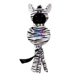 KONG No Stuff Zebra Dog Toy Large