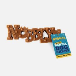 Petello Nobblys Original Peanut Butter Dog Chew Large