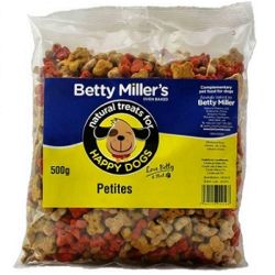 Betty Miller’s 100% Natural Petites Dog Treats 500gm