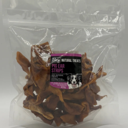 K9 Chew Co. Pigs Ear Strips 400g