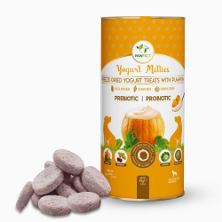 Pawfect Yogurt Melties Pre and Probiotic Dog Treats with Pumpkin