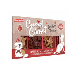 Rosewood Cupid & Comet Natural Selection Box For Dogs
