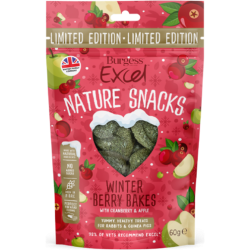 Burgess Excel Nature Snacks Winter Berry Bakes