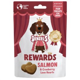 Denzels Rewards Salmon & Cranberry Love Hearts