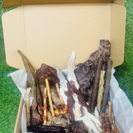 Mega Tasty Natural Dog Chew Box