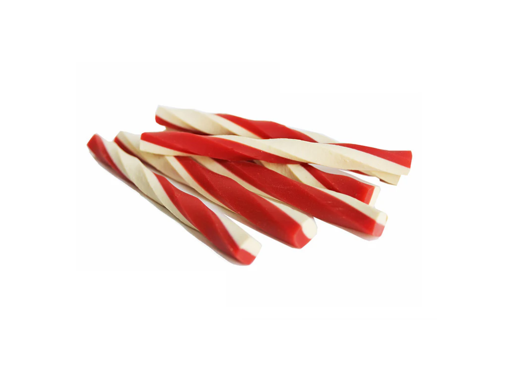 cheese and tomato straws