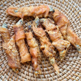 Fish Wrapped in Chicken 100g